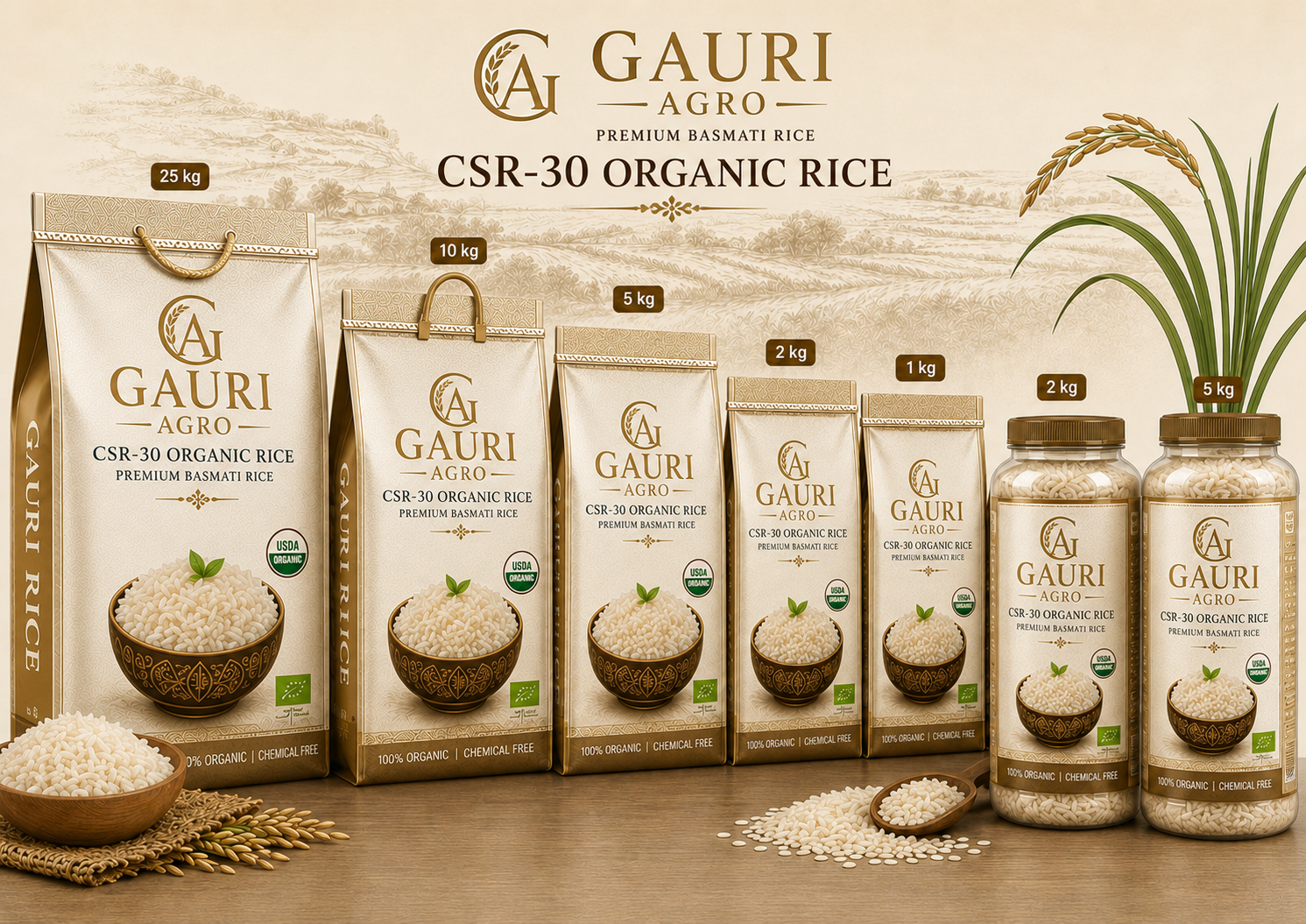 CSR-30 Organic Basmati