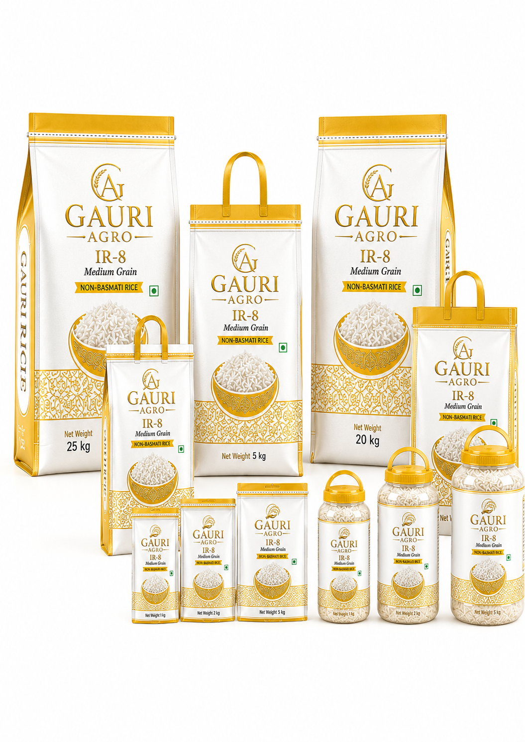 IR-8 Medium Grain Rice