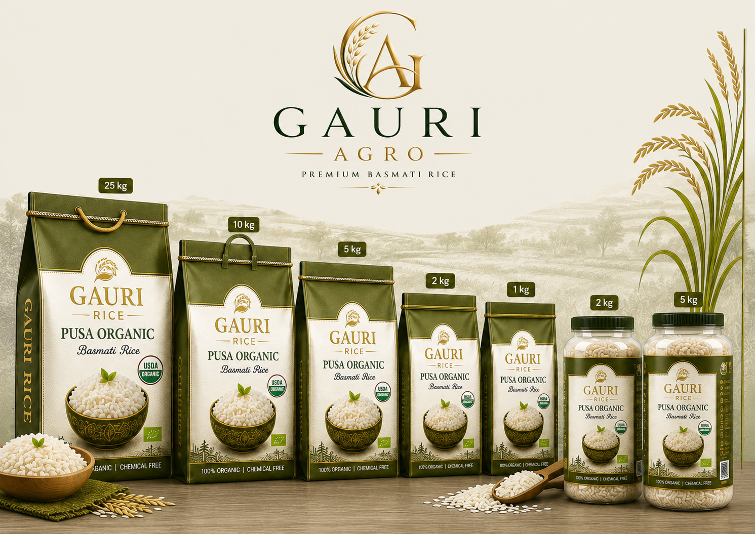 Pusa Organic Basmati
